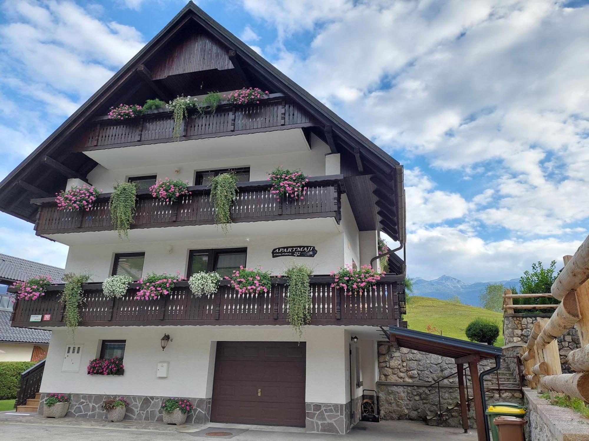 Apartmaji Vesna Бохинь Экстерьер фото